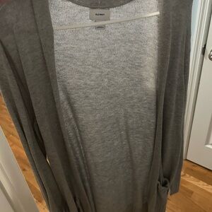 Old Navy Light Gray Knit Sweater